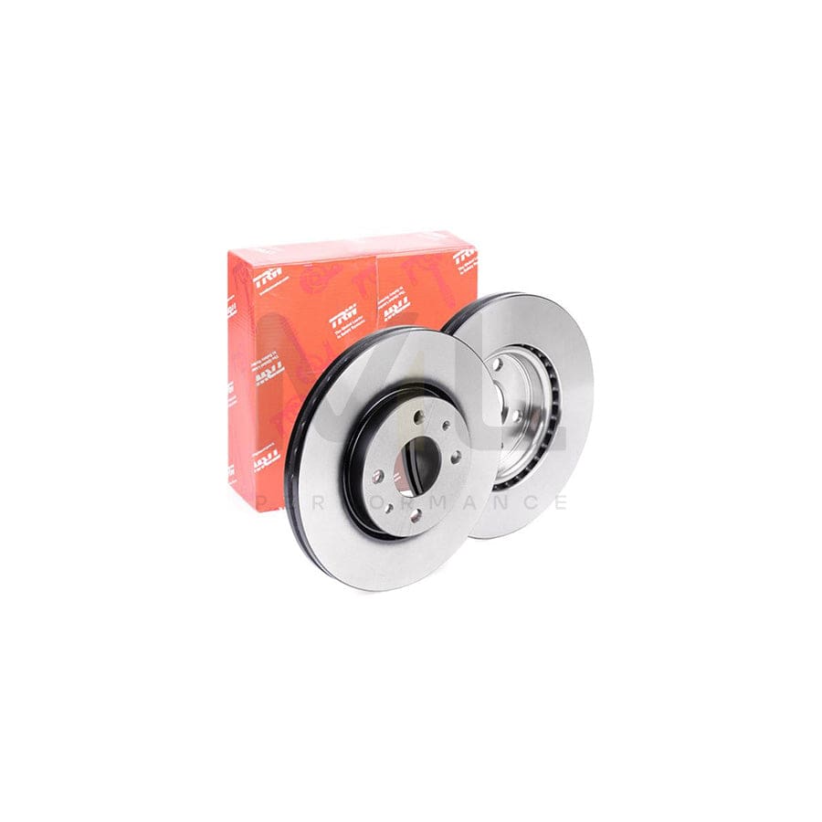 TRW DF2734 Brake Disc Vented, Painted | Performance Parts Direct Car Parts