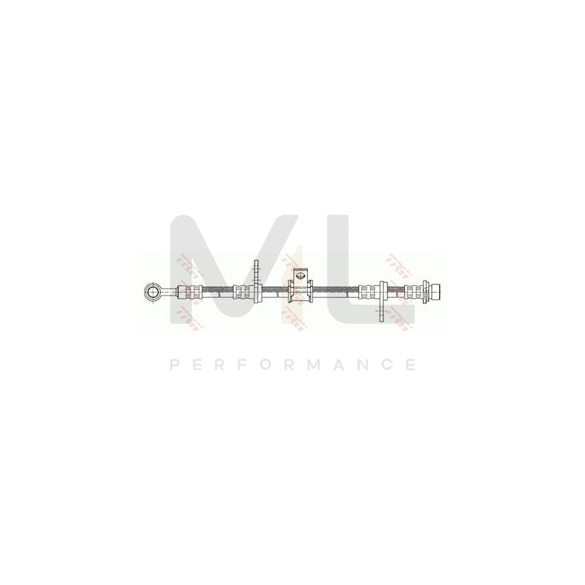 TRW PHD100 Brake Hose 705mm, M10x1 | Performance Parts Direct Car Parts