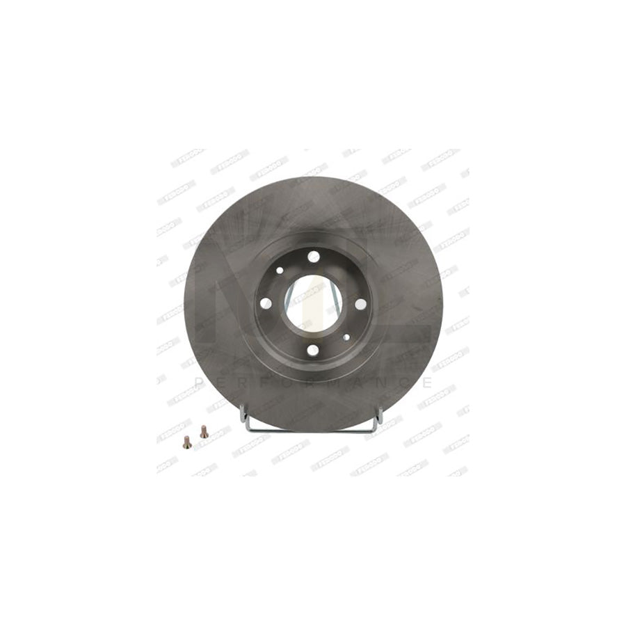 FERODO DDF551-1 Brake Disc Solid, with bolts/screws | Performance Parts Direct Car Parts