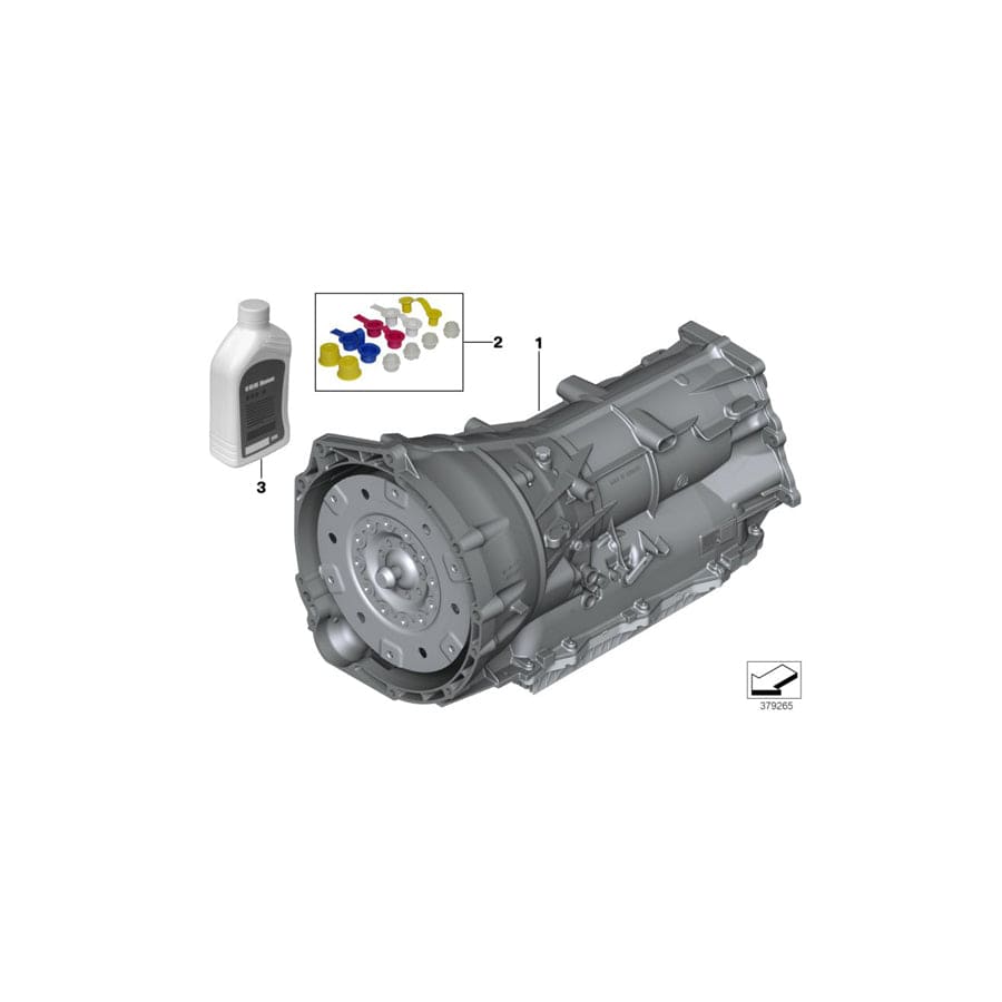 Genuine BMW 24008674408 G12 Exch. Automatic Transmission Eh GA8HP95X (Inc. M760iX & M760LiX)