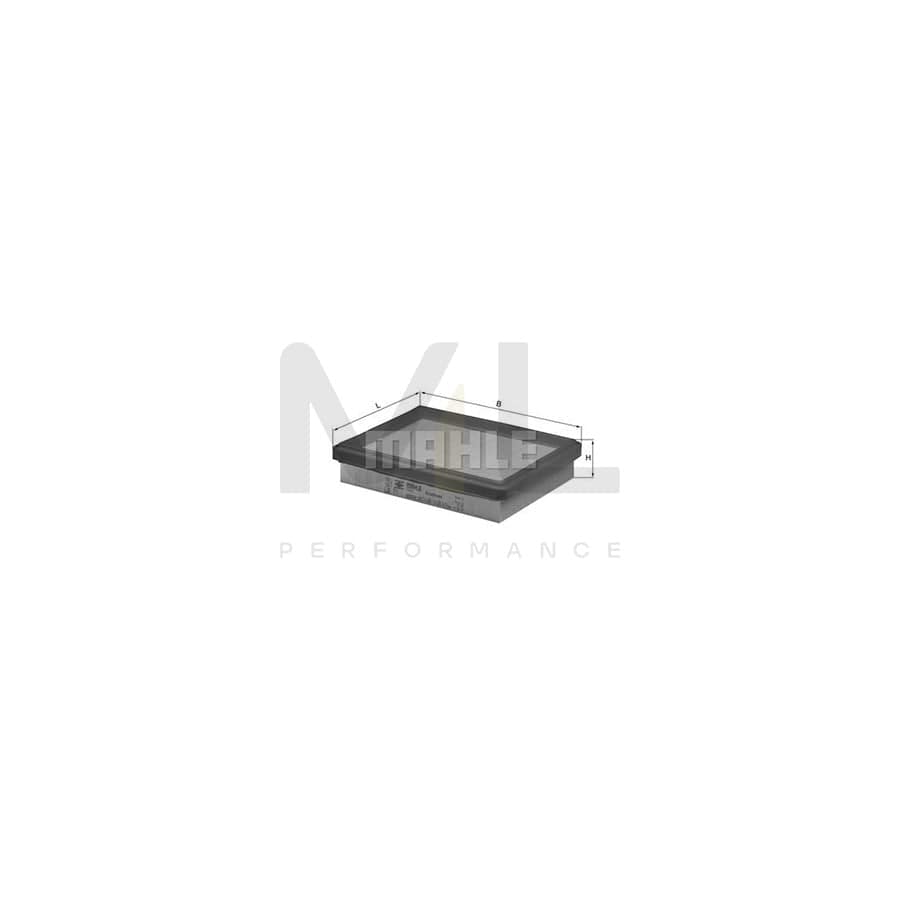 MAHLE ORIGINAL LX 117 Air Filter Filter Insert | Performance Parts DirectCar Parts