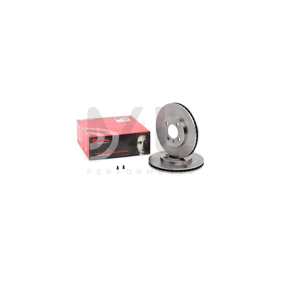 BREMBO 09.4883.10 Brake Disc Internally Vented, with bolts/screws  - 1 piece