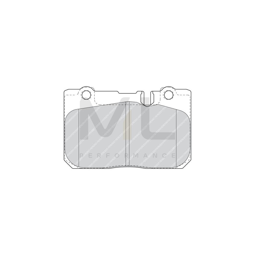 Ferodo Premier Fvr1352 Brake Pad Set For Iveco Daily Incl. Wear Warning Contact | Performance Parts Direct Car Parts