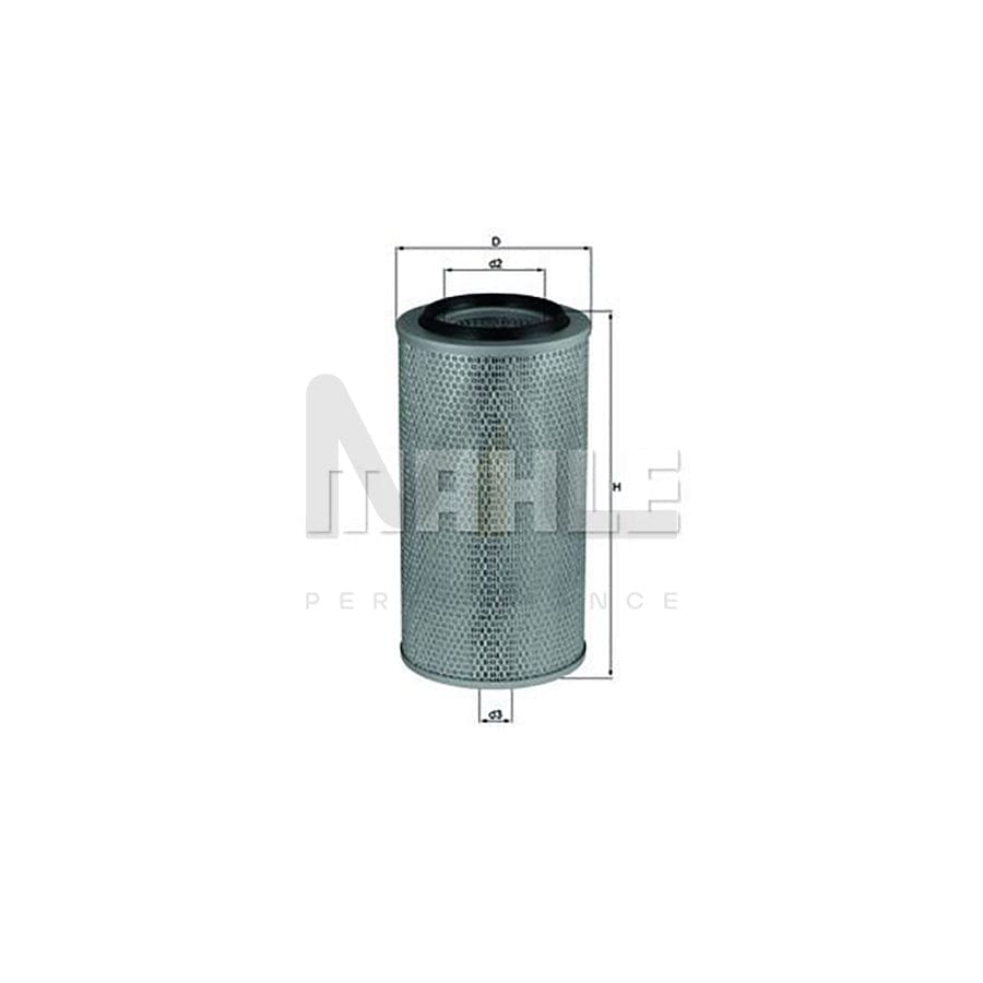 MAHLE ORIGINAL LX 15 Air Filter Filter Insert | Performance Parts DirectCar Parts