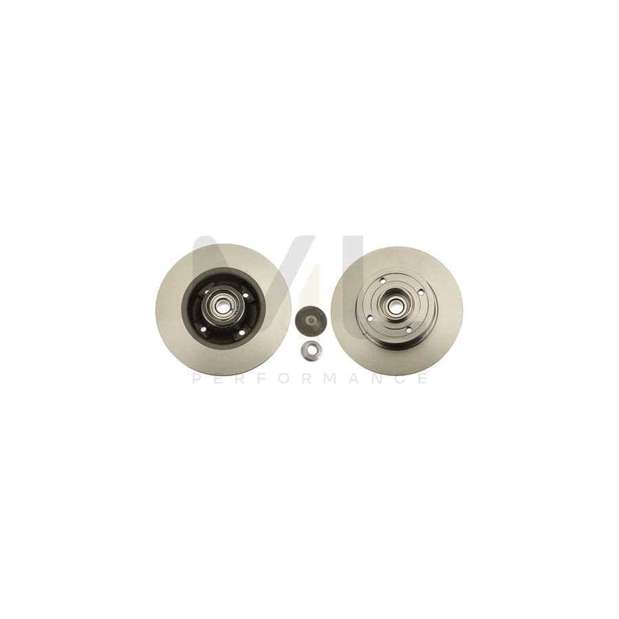 TRW DF4274BS Brake Disc Solid, with ABS sensor ring, with wheel bearing | Performance Parts Direct Car Parts