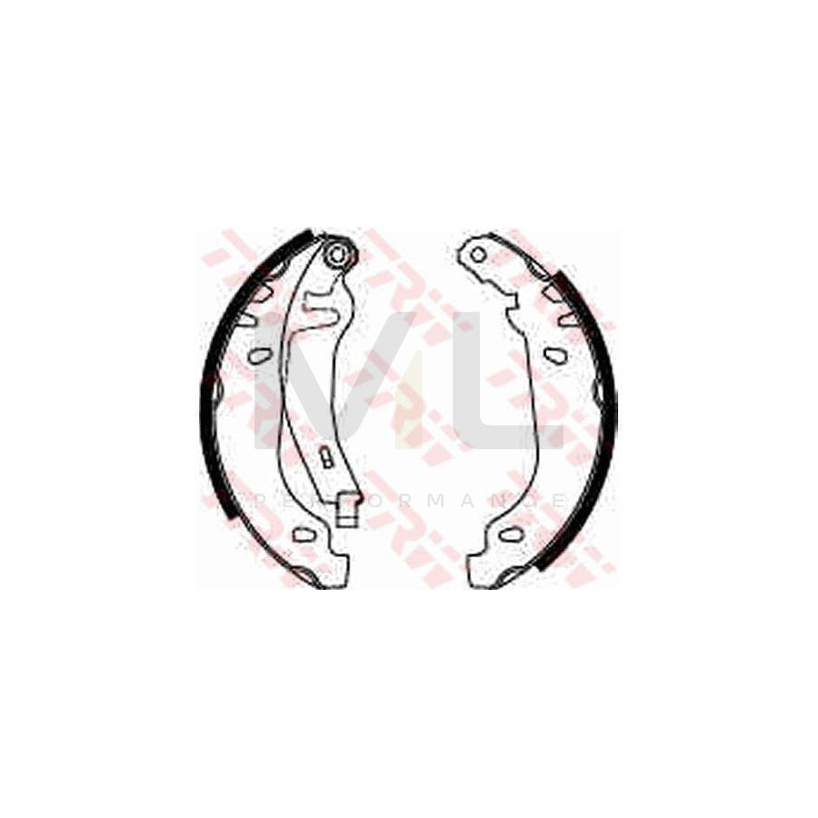 TRW GS8531 Brake Shoe Set | Performance Parts Direct Car Parts