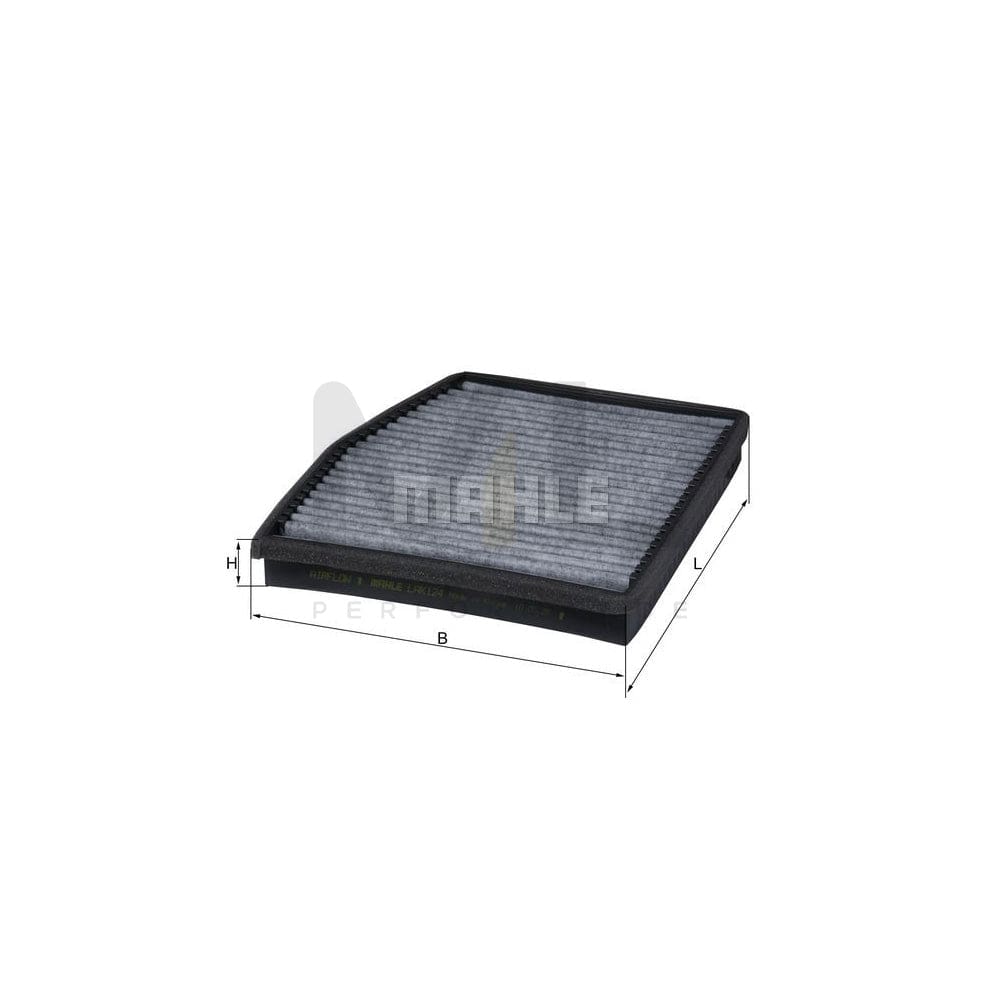 MAHLE ORIGINAL LAK 124 Pollen filter Activated Carbon Filter | Performance Parts DirectCar Parts