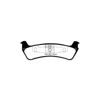 EBC PDKR322 Ford Explorer Ultimax Rear Brake Pad & Plain Disc Kit