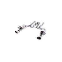 MillTek Audi C6 RS6 Resonated Cat-Back Exhaust