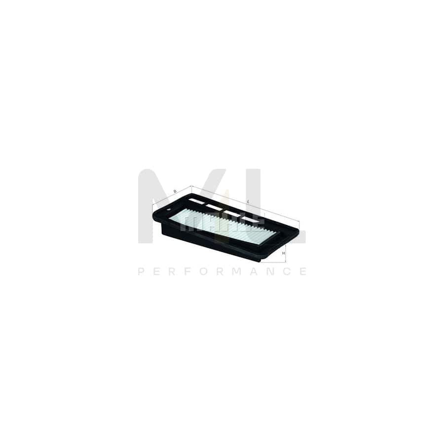 MAHLE ORIGINAL LX 1919 Air Filter Filter Insert | Performance Parts DirectCar Parts