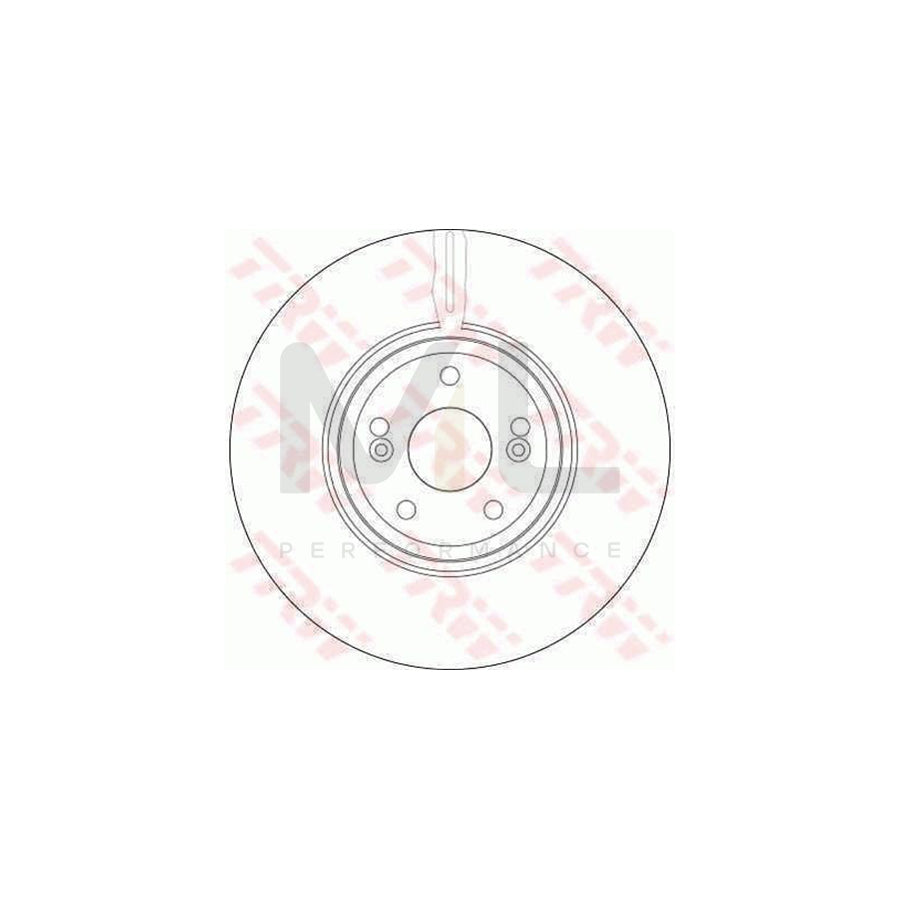 TRW DF4231 Brake Disc Vented | Performance Parts Direct Car Parts
