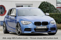 Rieger 00035053 BMW F20 Right Side Skirt Splitter -  Matte Black