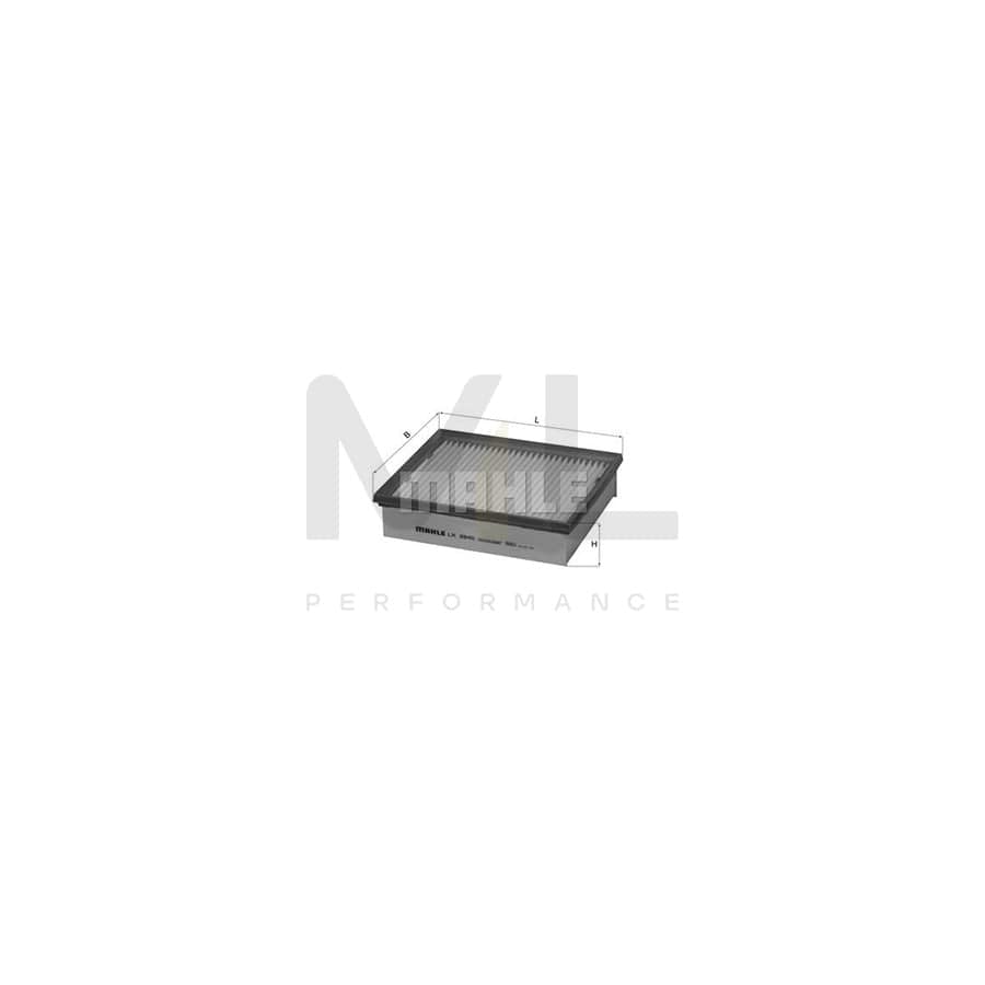 MAHLE ORIGINAL LX 2840 Air Filter Filter Insert | Performance Parts DirectCar Parts