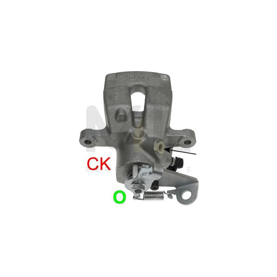 TEXTAR 38035500 Brake Caliper without holder | Performance Parts Direct Car Parts