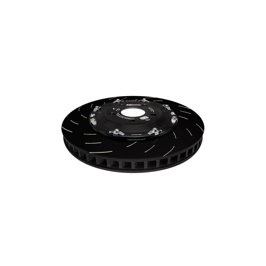 EBC SG2F011 Audi RSQ3 Racing 2 Piece Floating SG Grooved Discs Front (Complete Assembly) - Brembo Caliper - EBC BRAKES