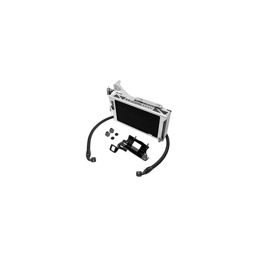 Mosselman BMW E82 E88 Single To Twin Oil Cooler Kit Extension (135i & 1M)