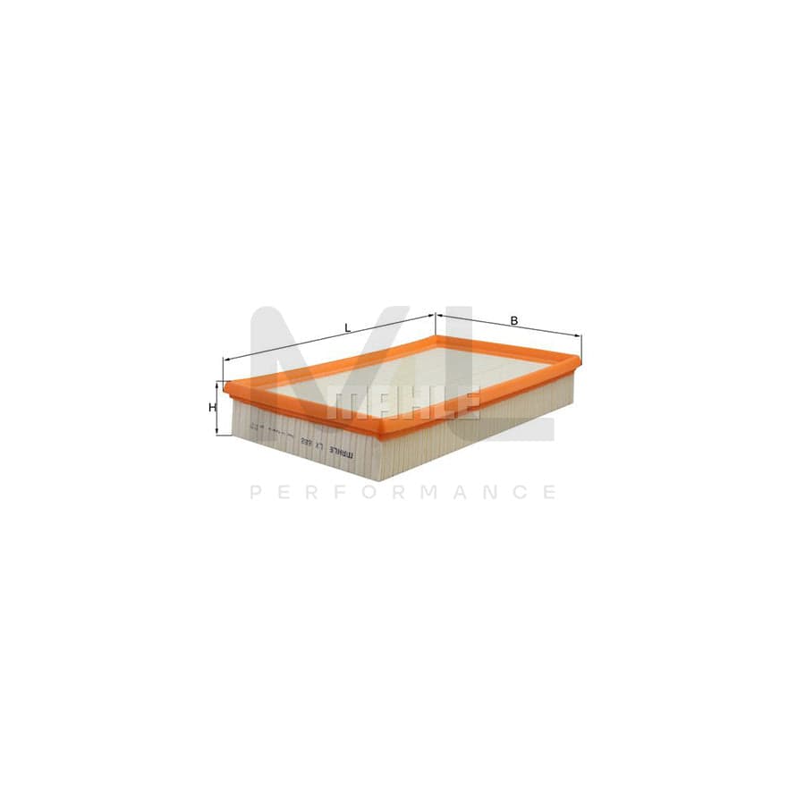 MAHLE ORIGINAL LX 888 Air Filter Filter Insert | Performance Parts DirectCar Parts