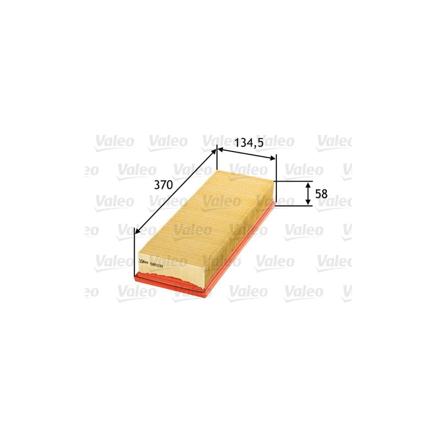 Valeo 585031 Air Filter