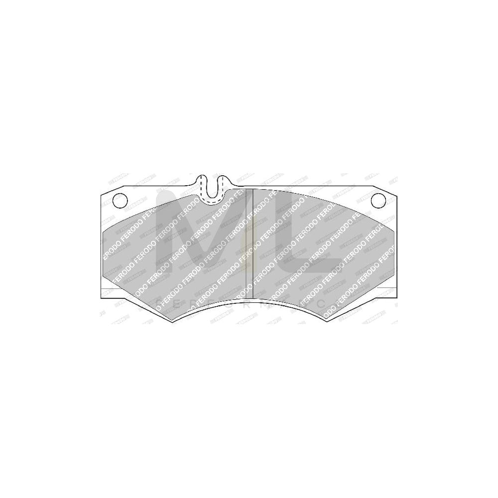 Ferodo Premier Eco Friction Fdb1439 Brake Pad Set With Acoustic Wear Warning, With Accessories | Performance Parts Direct Car Parts