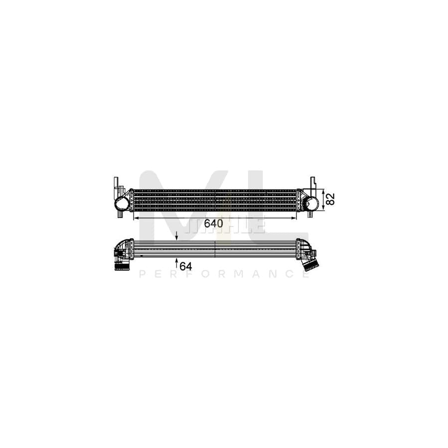 MAHLE ORIGINAL CI 165 000P Intercooler | Performance Parts DirectCar Parts