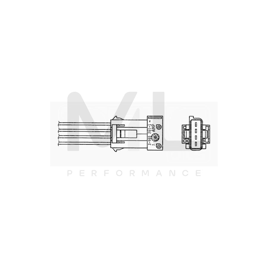NTK Lambda Sensor / O2 Sensor (NGK 1819) - OZA538-PG2
