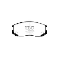 EBC PD01KF1014 Mitsubishi Proton Greenstuff Front Brake Pad & Plain Disc Kit  (Inc. Colt, Lancer, Mpi)