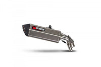 Scorpion RBM75TEO BMW S1000 XR Serket Parallel Slip-On Exhaust - Titanium Sleeve
