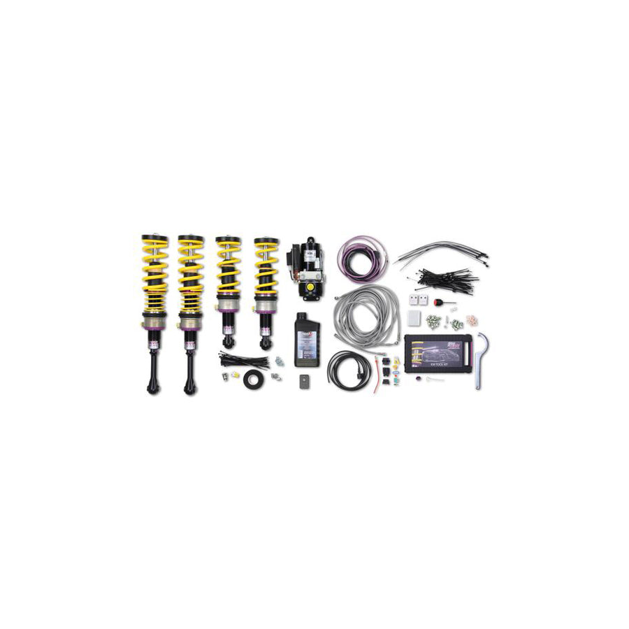 KW 35271428 Porsche 997 911 Variant 3 With HLS 4 Hydraulic Lift System Coilover Kit