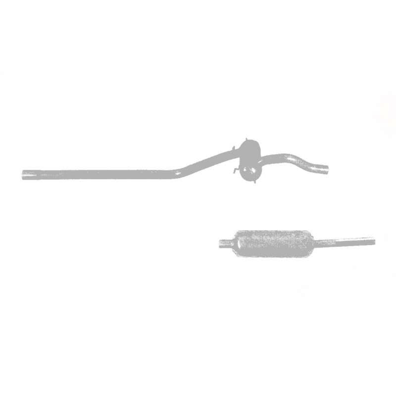 QuickSilver LA013 Lancia 2000 (Flavia) - Stainless Steel Exhaust