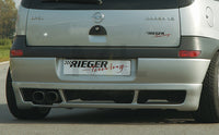 Rieger 00058915 Opel Corsa C Rear Diffuser