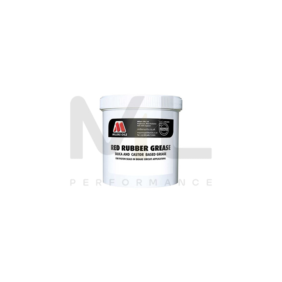 Millers Oils Red Rubber Grease