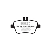 EBC PD40K2377 Infiniti Ultimax Pad & Plain Disc Kit (Inc. Q30 & QX30)