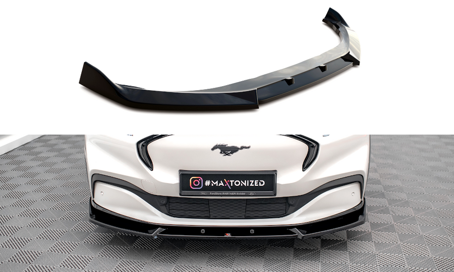 Maxton Design Ford Mustang Mach-E MK1 Front Splitter V.1
