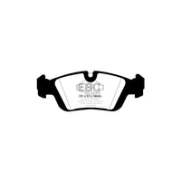 EBC PD02KF087 BMW E36 E46 Redstuff Front Brake Pad & Plain Disc Kit - ATE Caliper