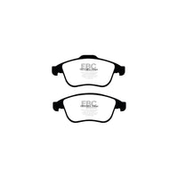 EBC PD10KF1224 Renault Clio Mk4 Orangestuff Front Brake Pad & USR Disc Kit - ATE Caliper