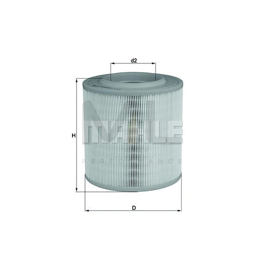 MAHLE ORIGINAL LX 3143 Air Filter Filter Insert | Performance Parts DirectCar Parts