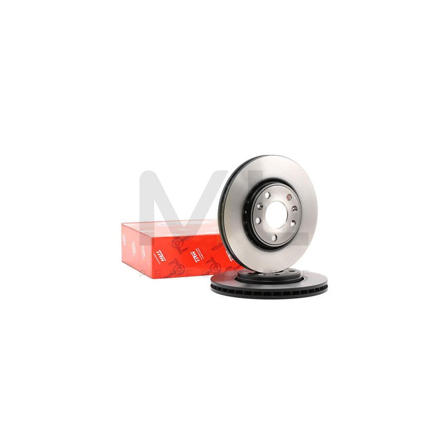 TRW DF6184 Brake Disc Vented, Painted | Performance Parts Direct Car Parts