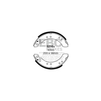 EBC 5216V Volvo Rear Brake Shoes (Inc. 66 & 340)