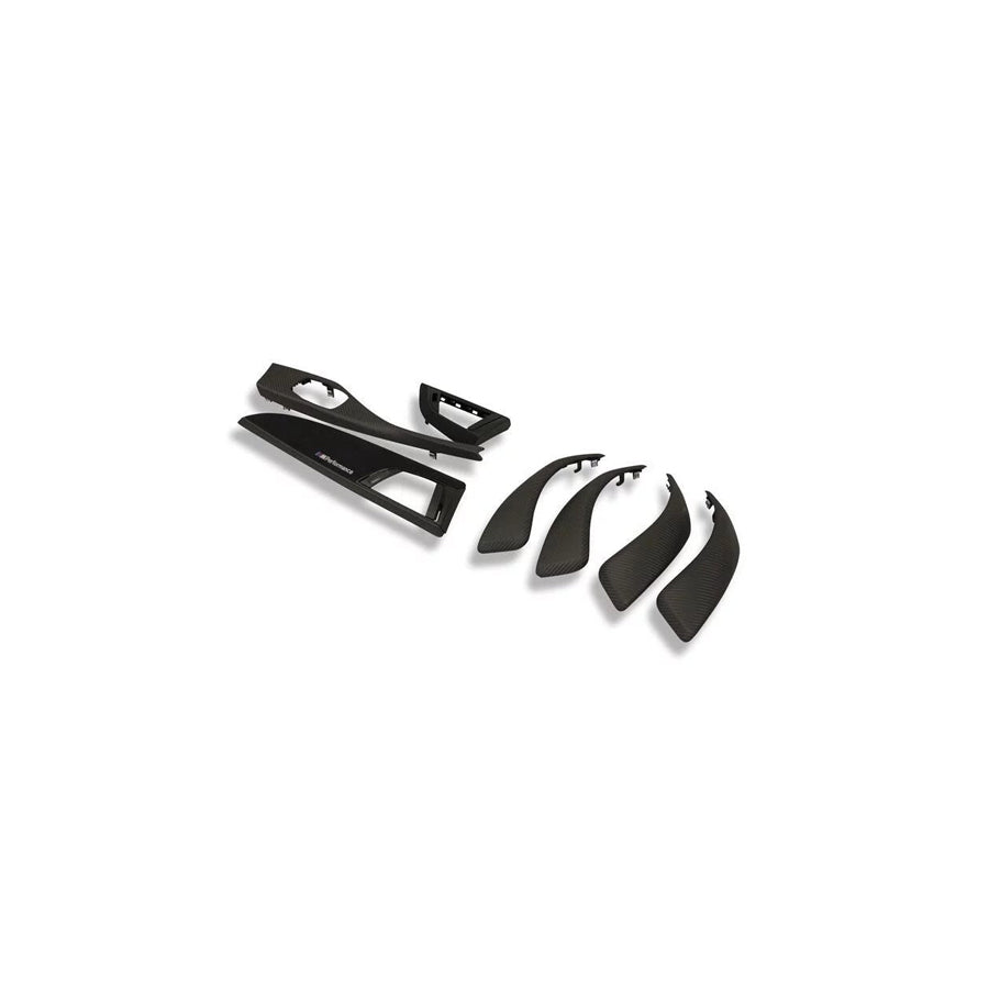 Genuine BMW F20 LCI LHD Carbon & Alcantara Interior Trim Covers (Inc. 118i, 120d, M135i & M140i)