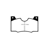 EBC DP2188 Lancia Greenstuff Front Brake Pads - Girling/TRW Caliper (Inc. 2000 & Fulvia) (Pair)