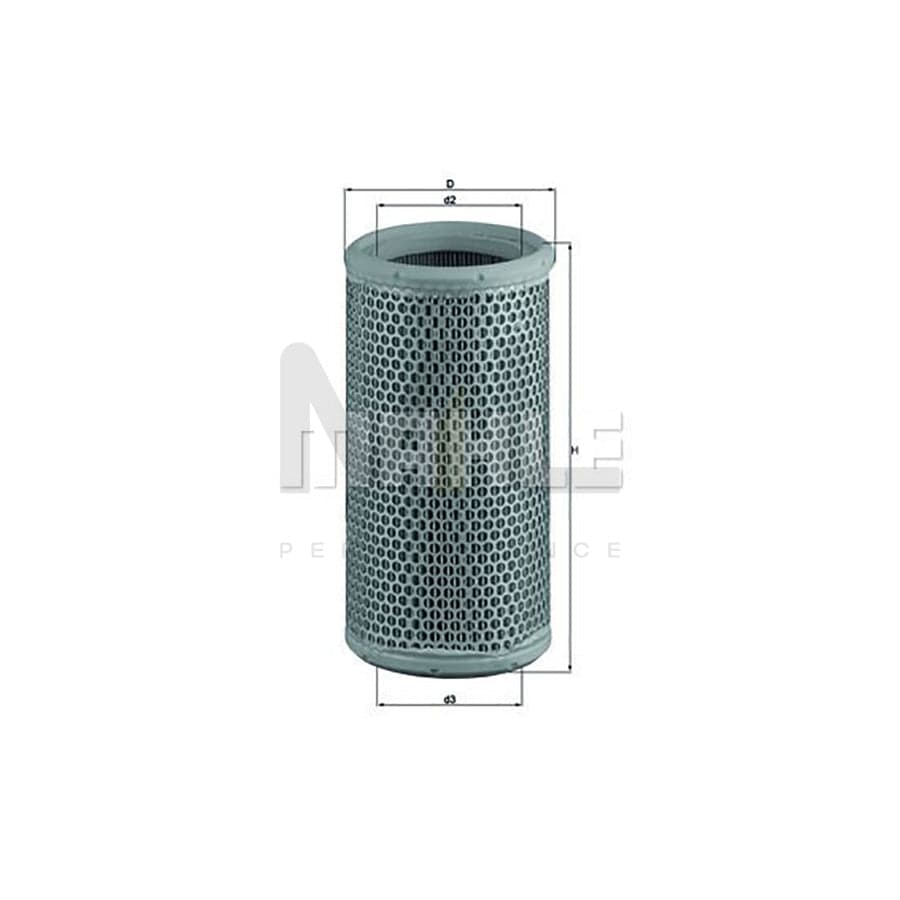 MAHLE ORIGINAL LX 425 Air Filter Filter Insert | Performance Parts DirectCar Parts