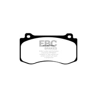 EBC PD02KF569 Chrysler Dodge Redstuff Front Brake Pad & Plain Disc Kit - Brembo Caliper (Inc. 300C, Challenger & Charger)