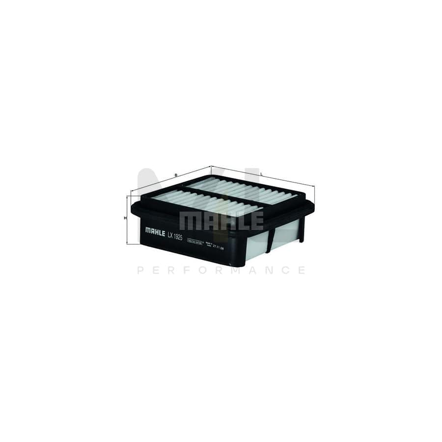 MAHLE ORIGINAL LX 1925 Air Filter Filter Insert | Performance Parts DirectCar Parts