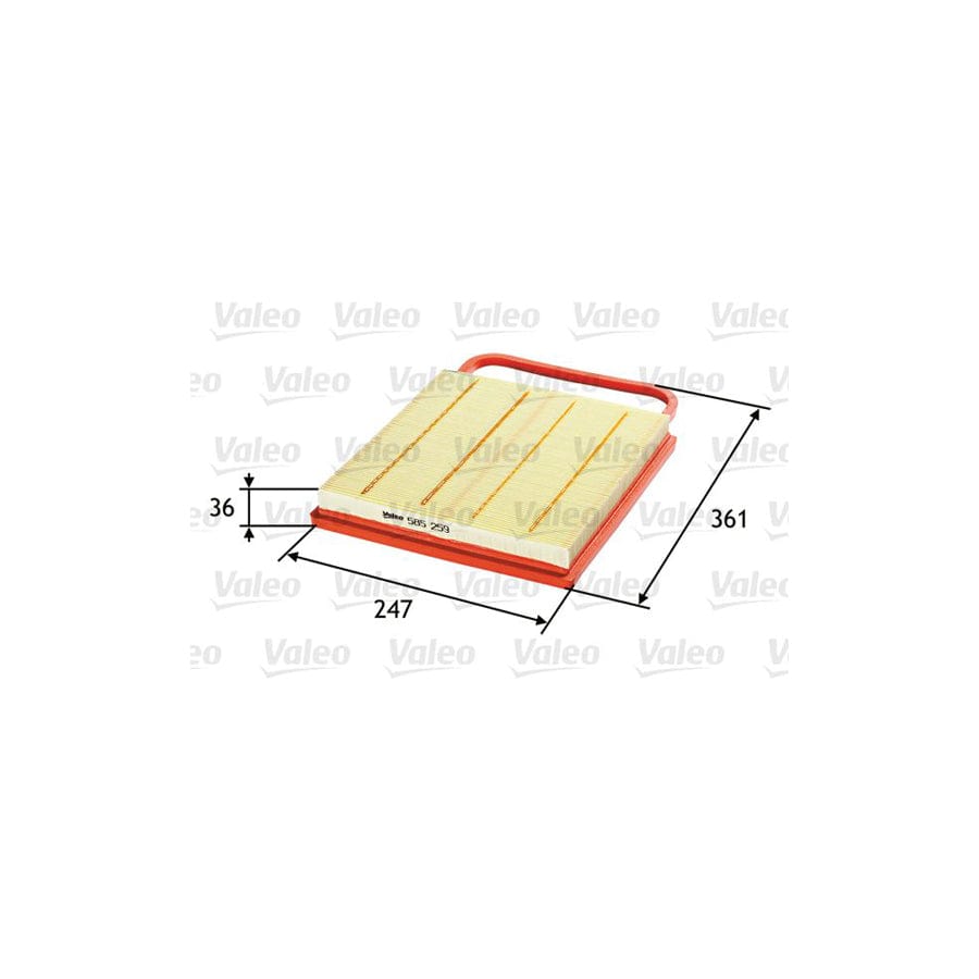 Valeo 585259 Air Filter