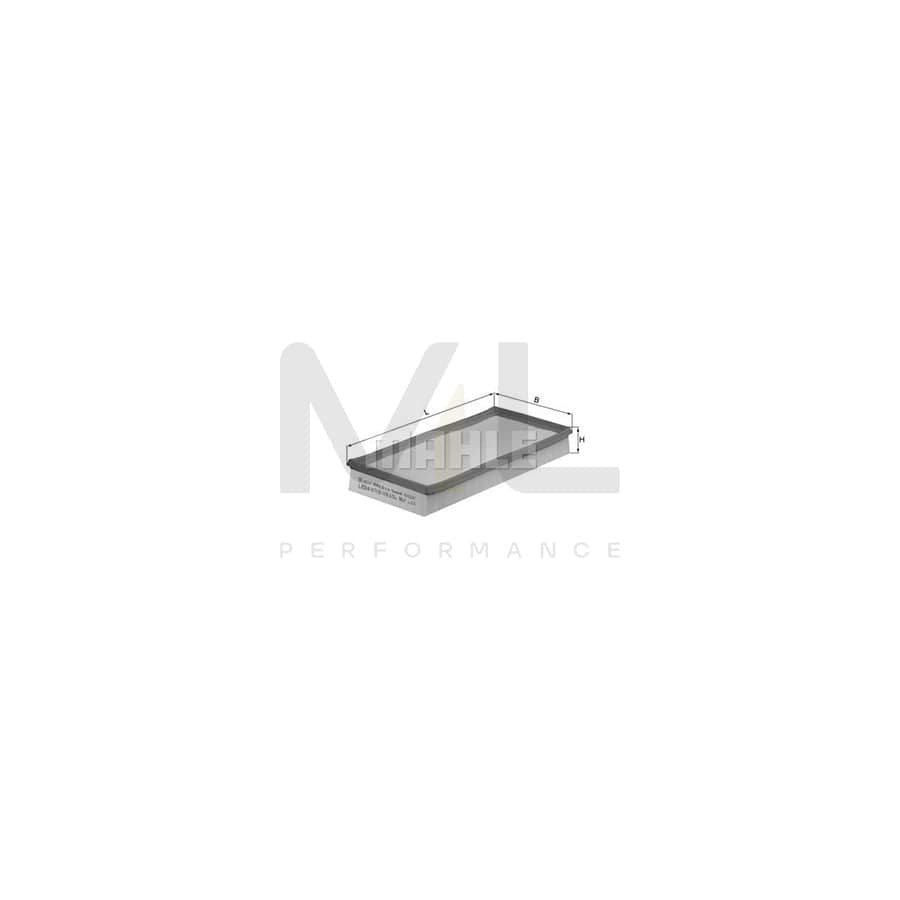 MAHLE ORIGINAL LX 504 Air Filter Filter Insert | Performance Parts DirectCar Parts