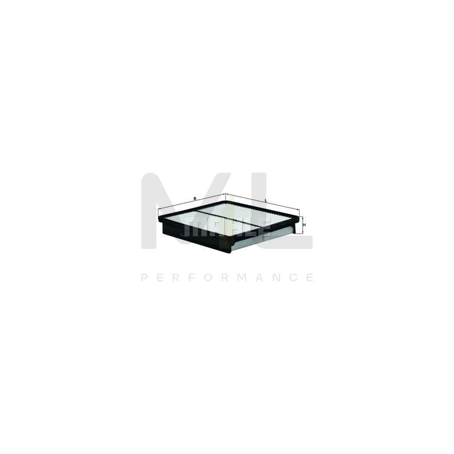 MAHLE ORIGINAL LX 2957 Air Filter Filter Insert | Performance Parts DirectCar Parts