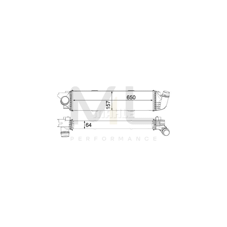 MAHLE ORIGINAL CI 31 000P Intercooler | Performance Parts DirectCar Parts