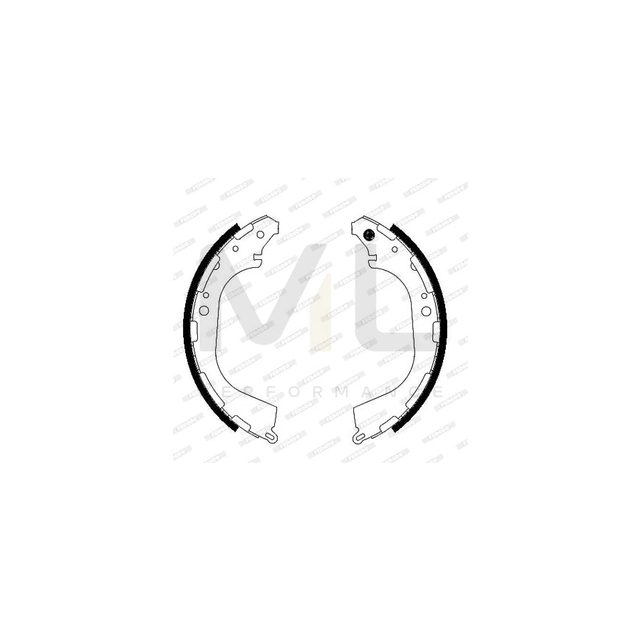 FERODO PREMIER FSB683 Brake Shoe Set | Performance Parts Direct Car Parts