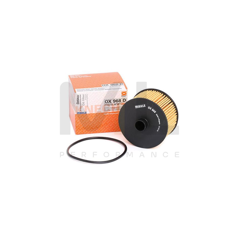 MAHLE ORIGINAL OX 968D Oil Filter Filter Insert | Performance Parts DirectCar Parts