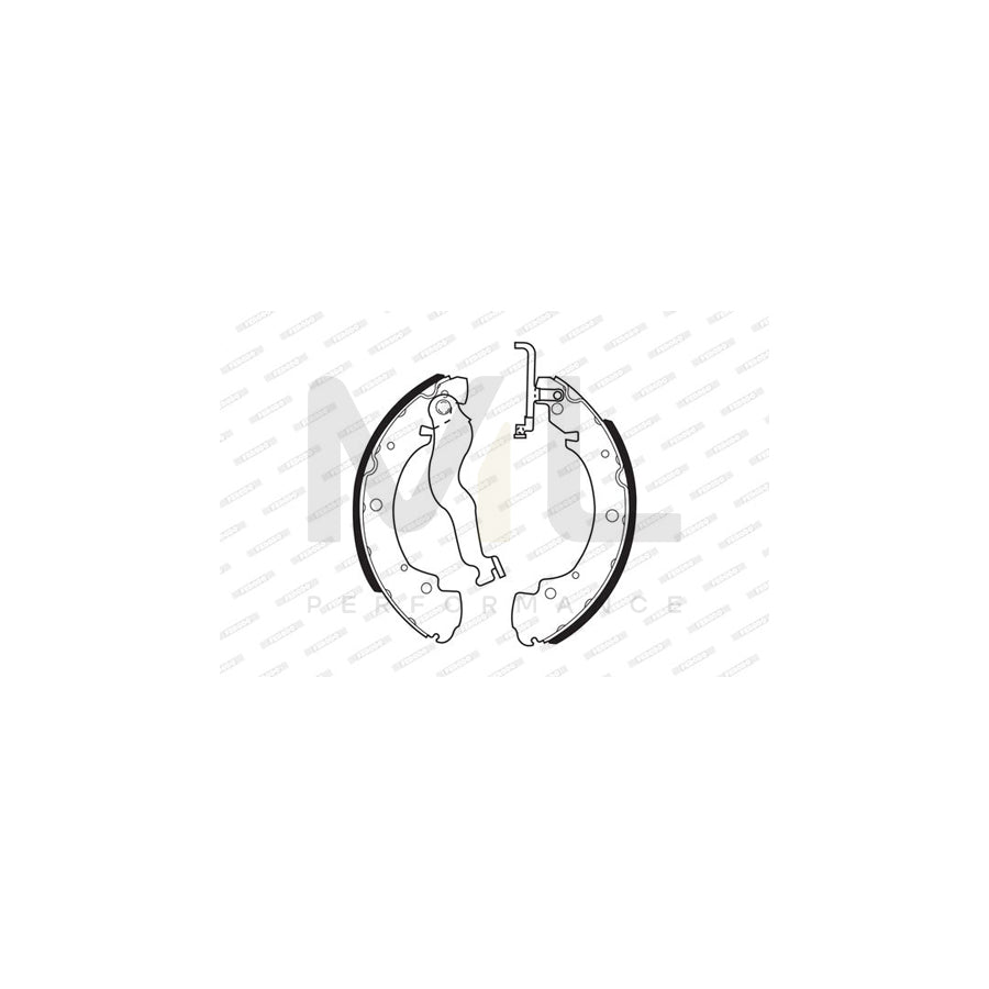 FERODO PREMIER FSB428 Brake Shoe Set | Performance Parts Direct Car Parts